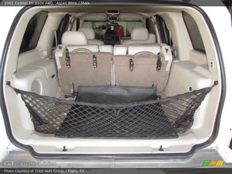 Aspen White / Shale 2002 Cadillac Escalade AWD
