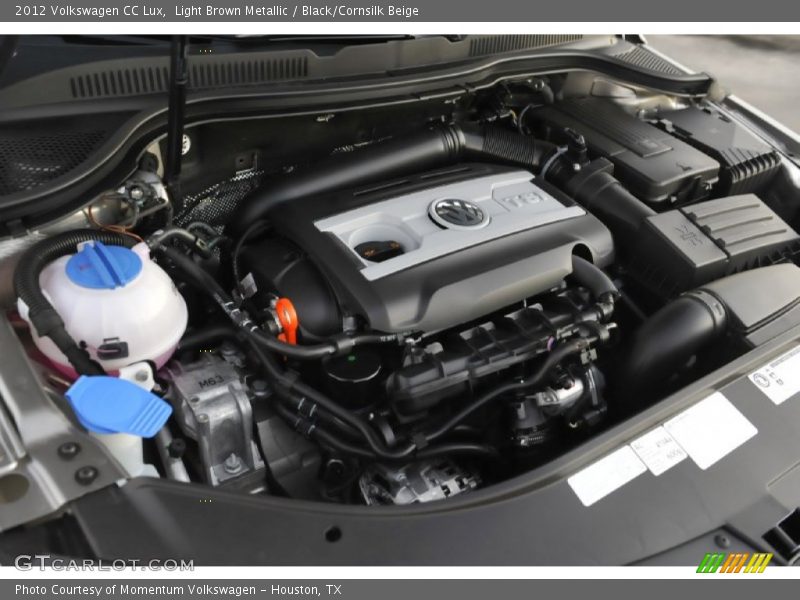 Light Brown Metallic / Black/Cornsilk Beige 2012 Volkswagen CC Lux