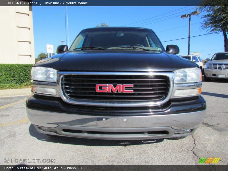 Onyx Black / Neutral/Shale 2003 GMC Yukon SLT