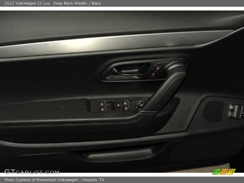 Deep Black Metallic / Black 2012 Volkswagen CC Lux
