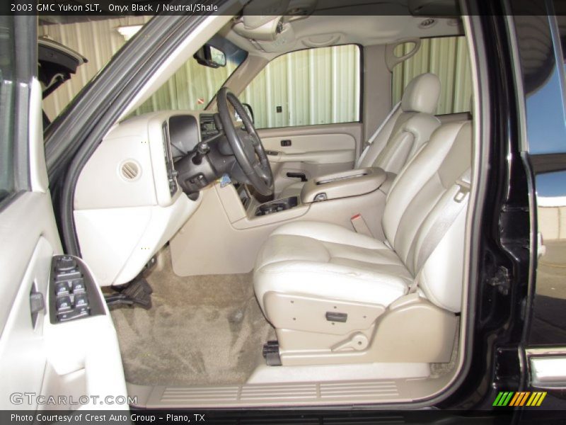 Onyx Black / Neutral/Shale 2003 GMC Yukon SLT