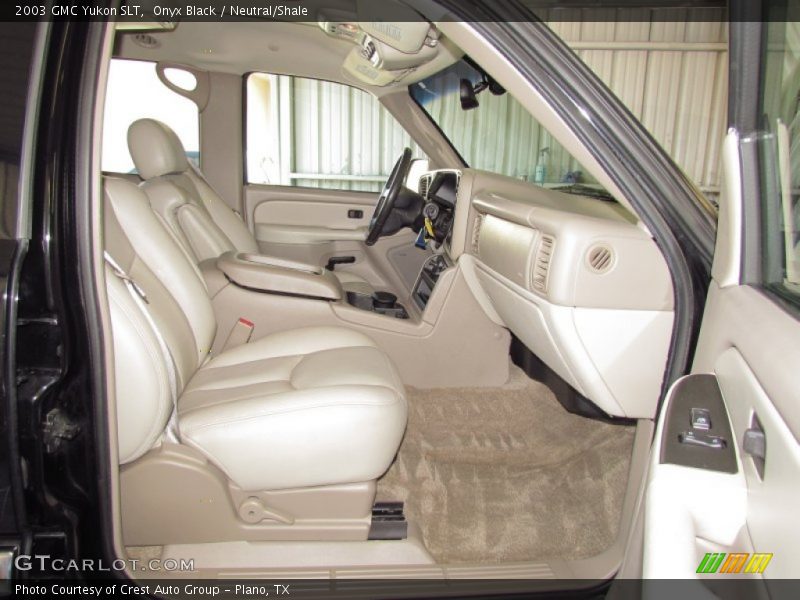 Onyx Black / Neutral/Shale 2003 GMC Yukon SLT