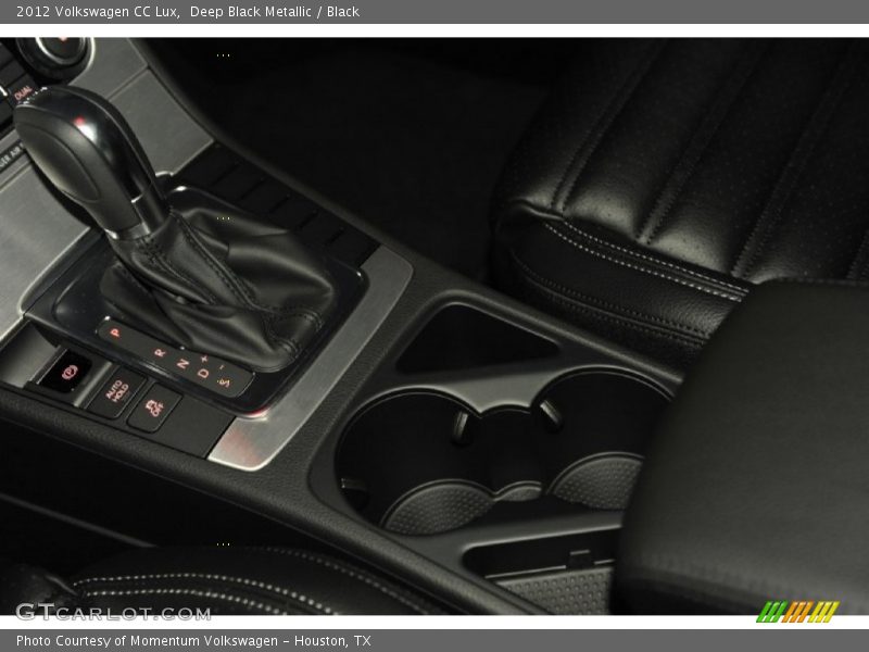 Deep Black Metallic / Black 2012 Volkswagen CC Lux