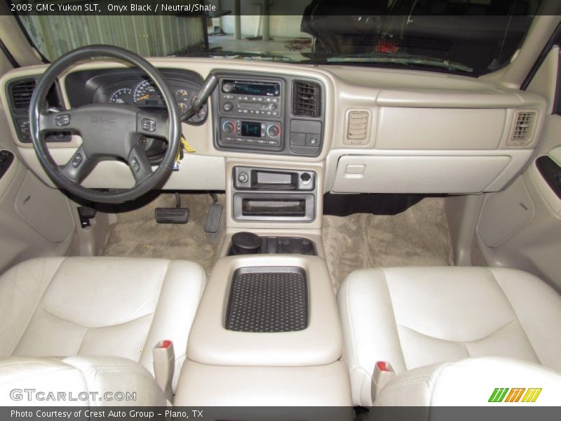 Onyx Black / Neutral/Shale 2003 GMC Yukon SLT