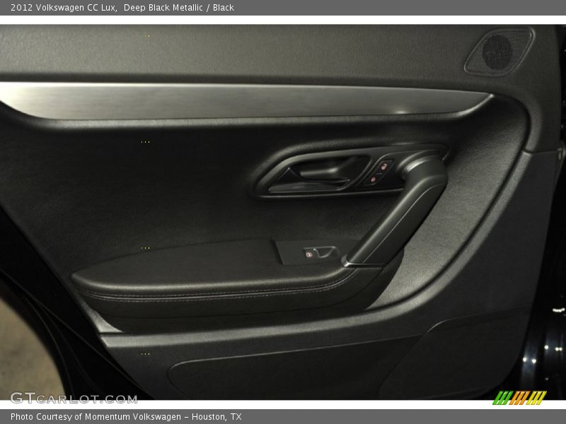 Deep Black Metallic / Black 2012 Volkswagen CC Lux