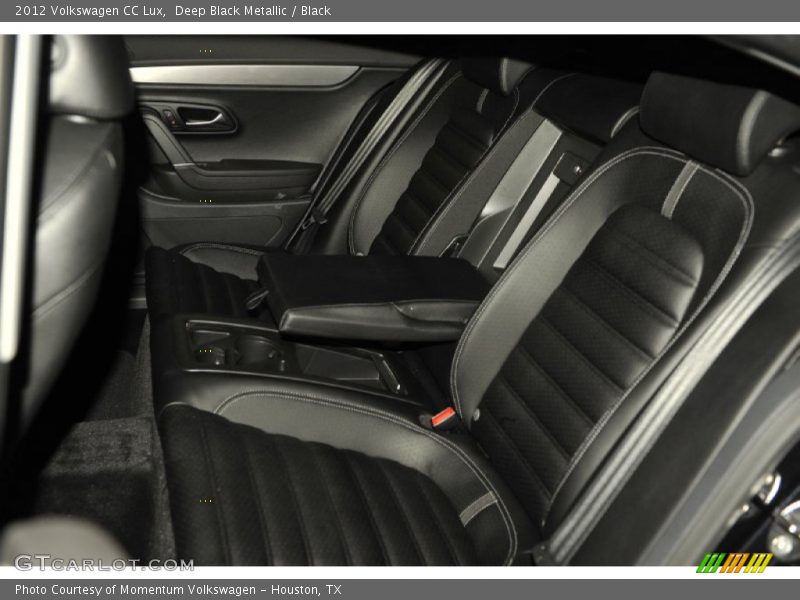 Deep Black Metallic / Black 2012 Volkswagen CC Lux