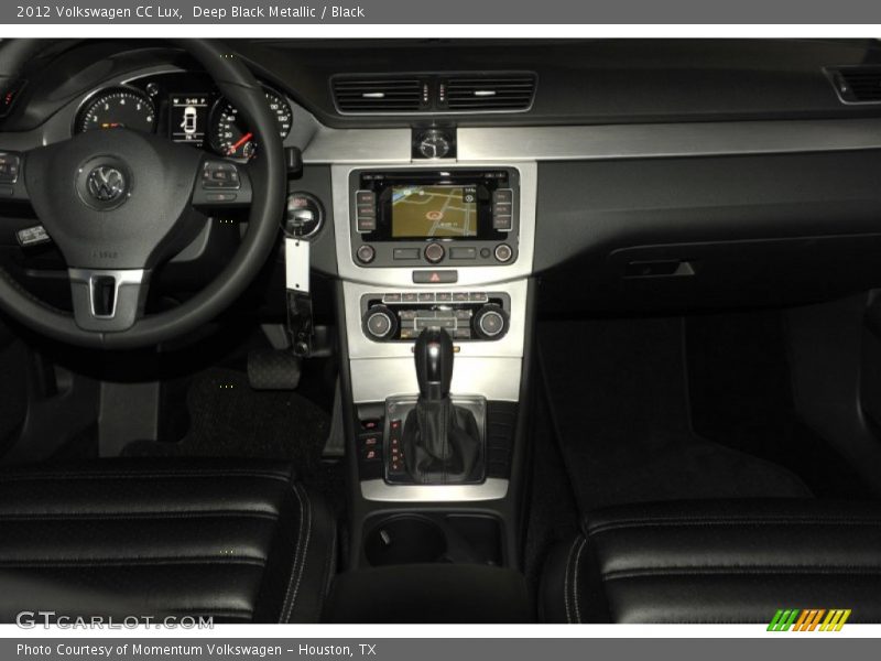 Deep Black Metallic / Black 2012 Volkswagen CC Lux