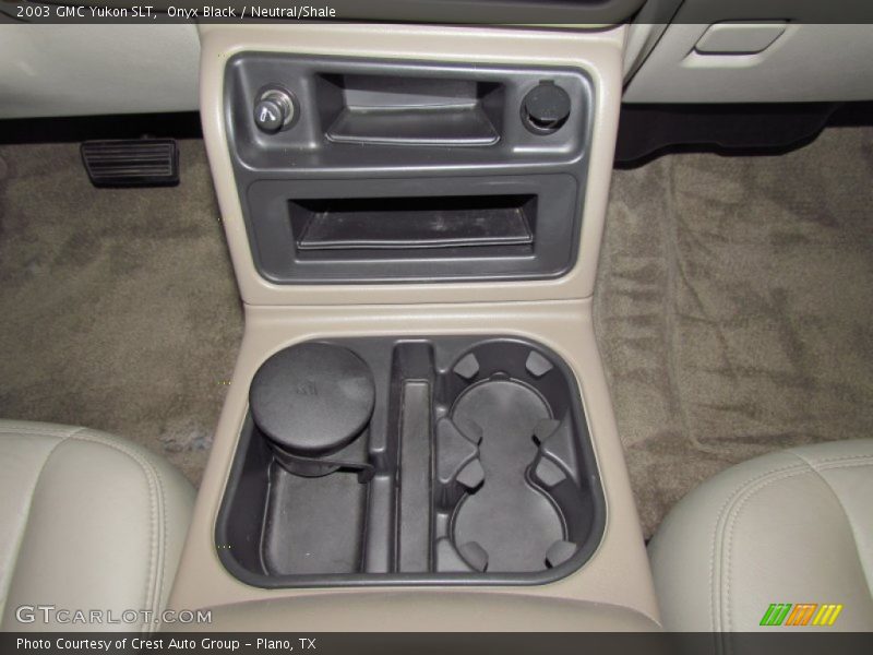 Onyx Black / Neutral/Shale 2003 GMC Yukon SLT