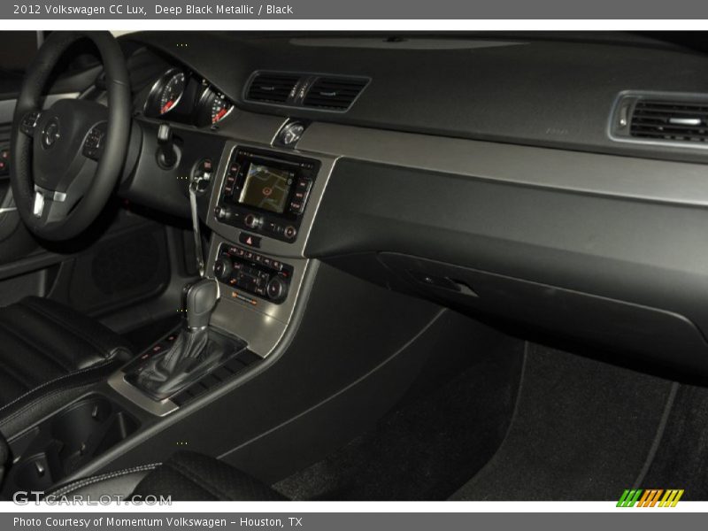 Deep Black Metallic / Black 2012 Volkswagen CC Lux