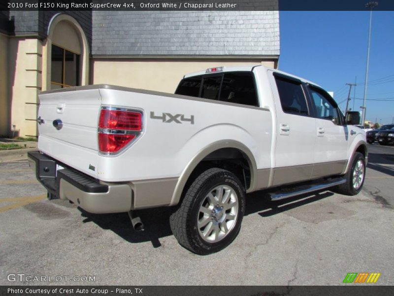 Oxford White / Chapparal Leather 2010 Ford F150 King Ranch SuperCrew 4x4