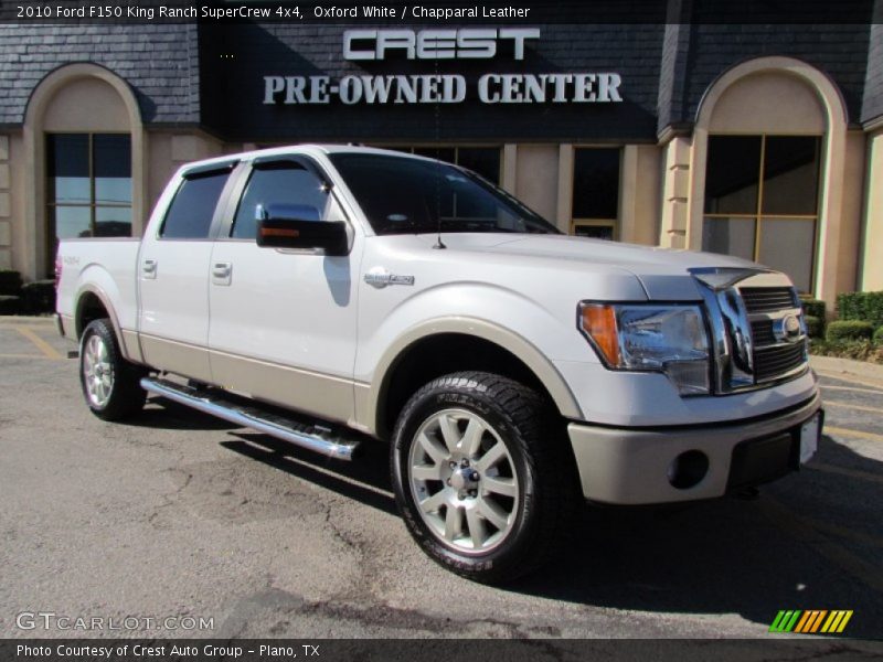 Oxford White / Chapparal Leather 2010 Ford F150 King Ranch SuperCrew 4x4