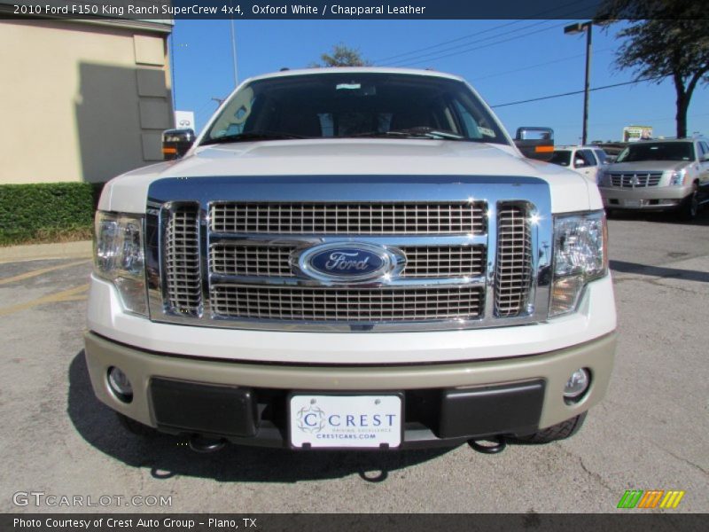 Oxford White / Chapparal Leather 2010 Ford F150 King Ranch SuperCrew 4x4