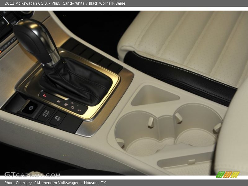 Candy White / Black/Cornsilk Beige 2012 Volkswagen CC Lux Plus