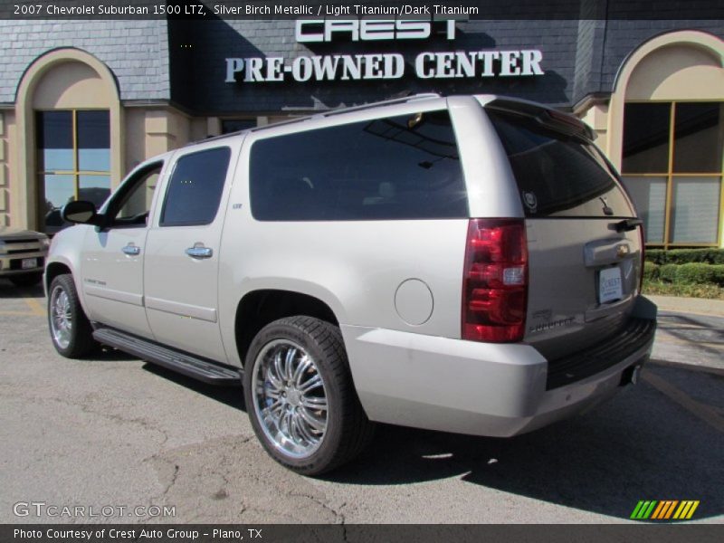 Silver Birch Metallic / Light Titanium/Dark Titanium 2007 Chevrolet Suburban 1500 LTZ