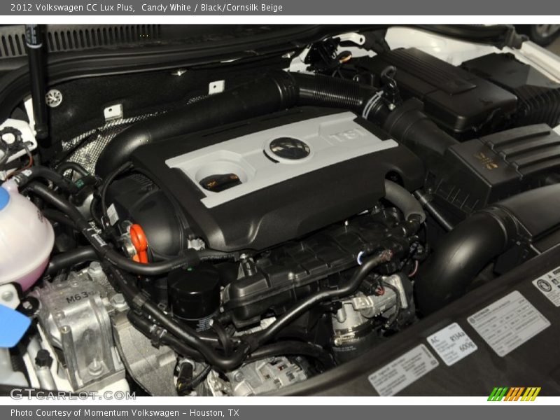 Candy White / Black/Cornsilk Beige 2012 Volkswagen CC Lux Plus