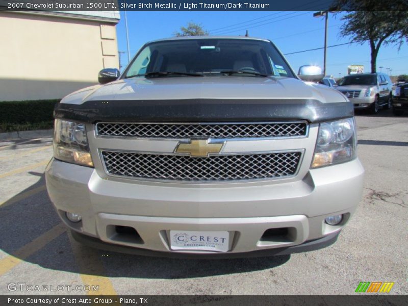 Silver Birch Metallic / Light Titanium/Dark Titanium 2007 Chevrolet Suburban 1500 LTZ