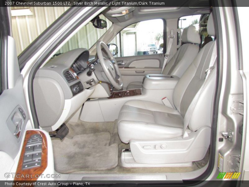 Silver Birch Metallic / Light Titanium/Dark Titanium 2007 Chevrolet Suburban 1500 LTZ