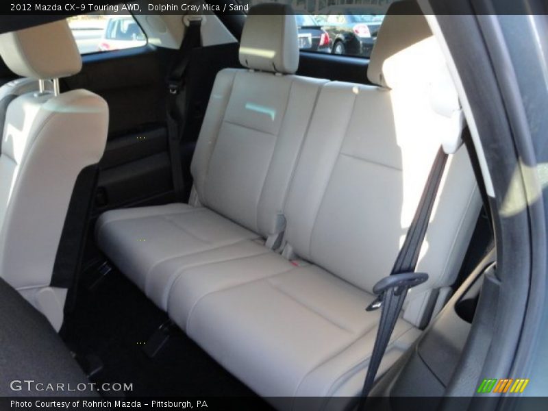 Dolphin Gray Mica / Sand 2012 Mazda CX-9 Touring AWD