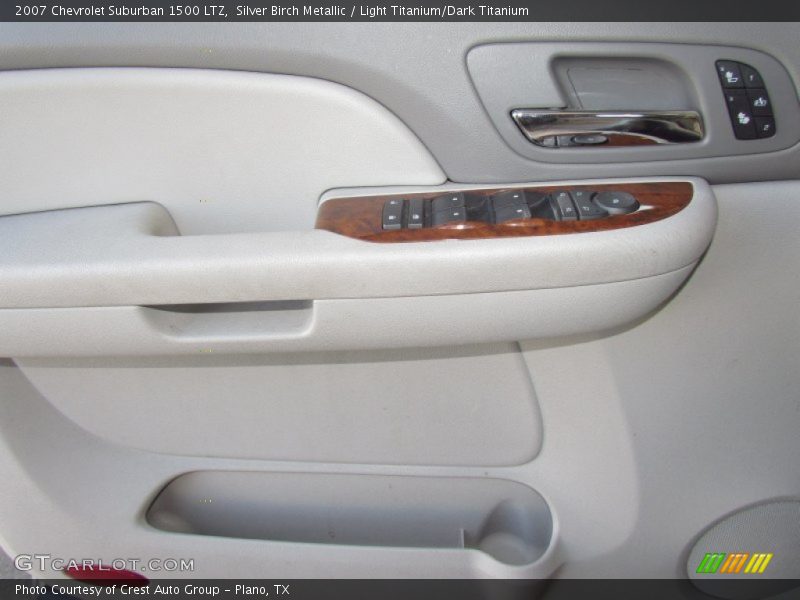 Silver Birch Metallic / Light Titanium/Dark Titanium 2007 Chevrolet Suburban 1500 LTZ