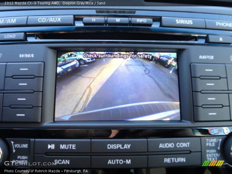 Dolphin Gray Mica / Sand 2012 Mazda CX-9 Touring AWD