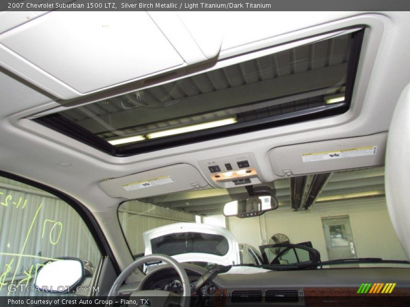 Silver Birch Metallic / Light Titanium/Dark Titanium 2007 Chevrolet Suburban 1500 LTZ