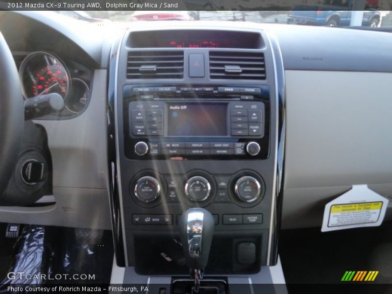 Dolphin Gray Mica / Sand 2012 Mazda CX-9 Touring AWD