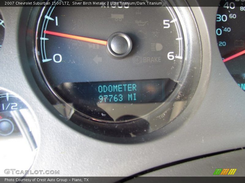 Silver Birch Metallic / Light Titanium/Dark Titanium 2007 Chevrolet Suburban 1500 LTZ