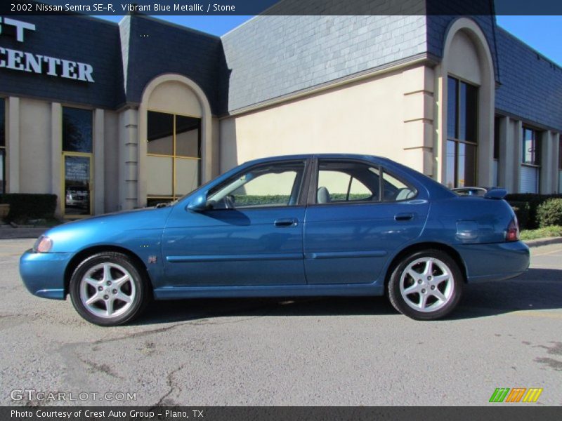 Vibrant Blue Metallic / Stone 2002 Nissan Sentra SE-R