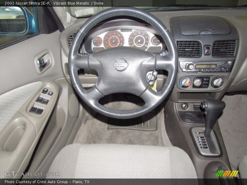 Vibrant Blue Metallic / Stone 2002 Nissan Sentra SE-R