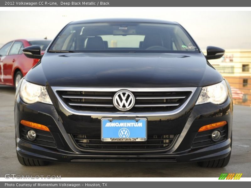 Deep Black Metallic / Black 2012 Volkswagen CC R-Line