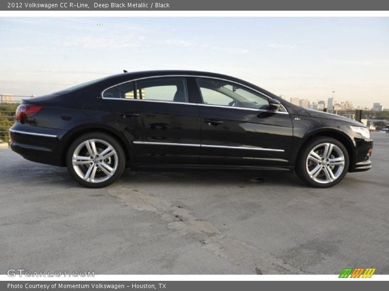 Deep Black Metallic / Black 2012 Volkswagen CC R-Line
