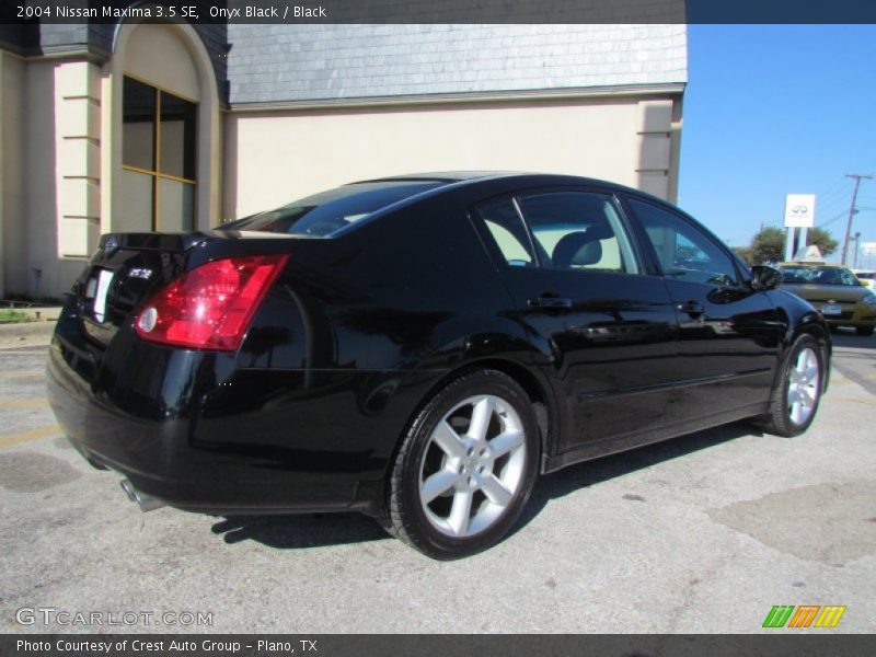 Onyx Black / Black 2004 Nissan Maxima 3.5 SE