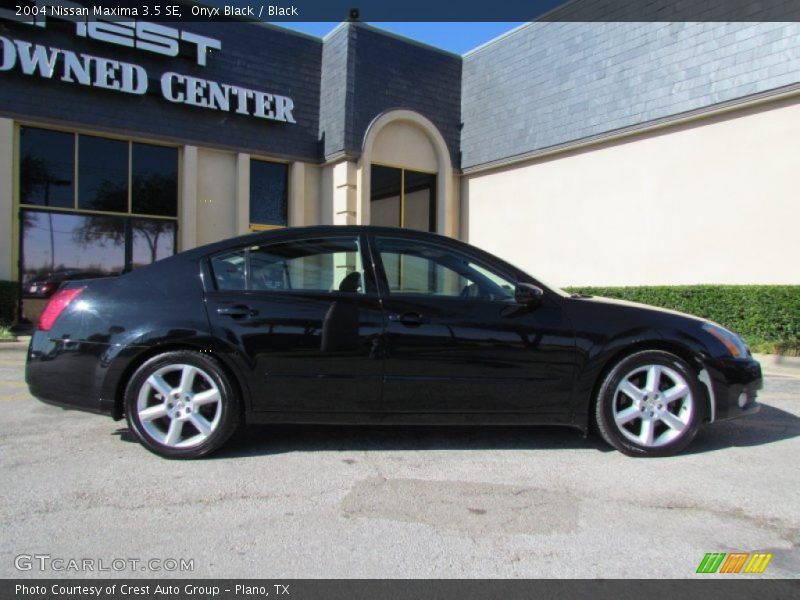 Onyx Black / Black 2004 Nissan Maxima 3.5 SE