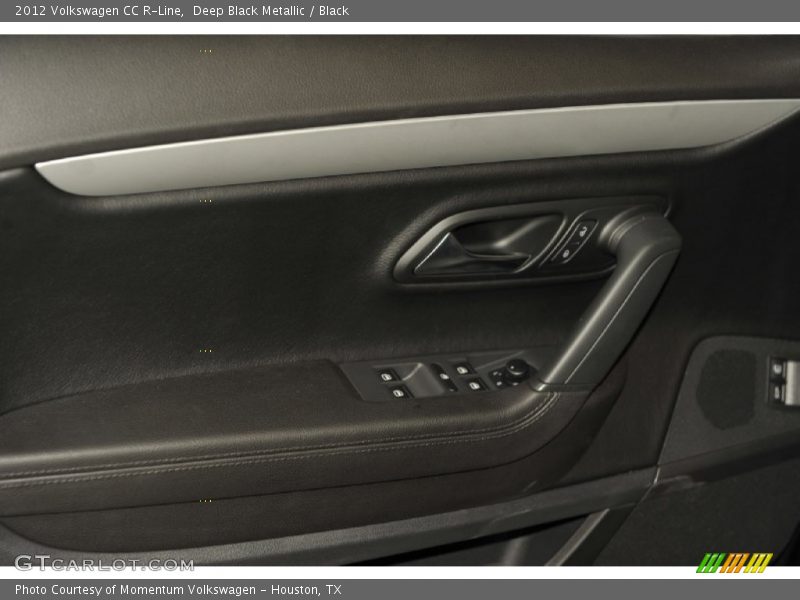 Deep Black Metallic / Black 2012 Volkswagen CC R-Line