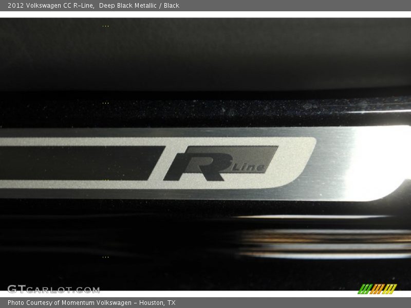 Deep Black Metallic / Black 2012 Volkswagen CC R-Line