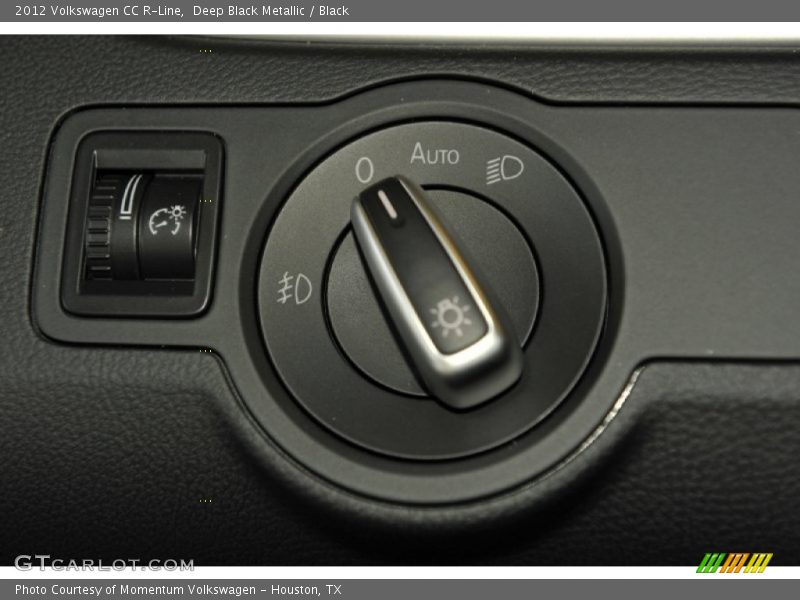 Deep Black Metallic / Black 2012 Volkswagen CC R-Line