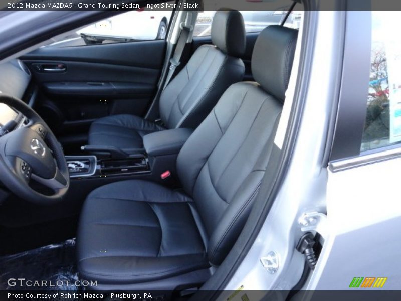  2012 MAZDA6 i Grand Touring Sedan Black Interior