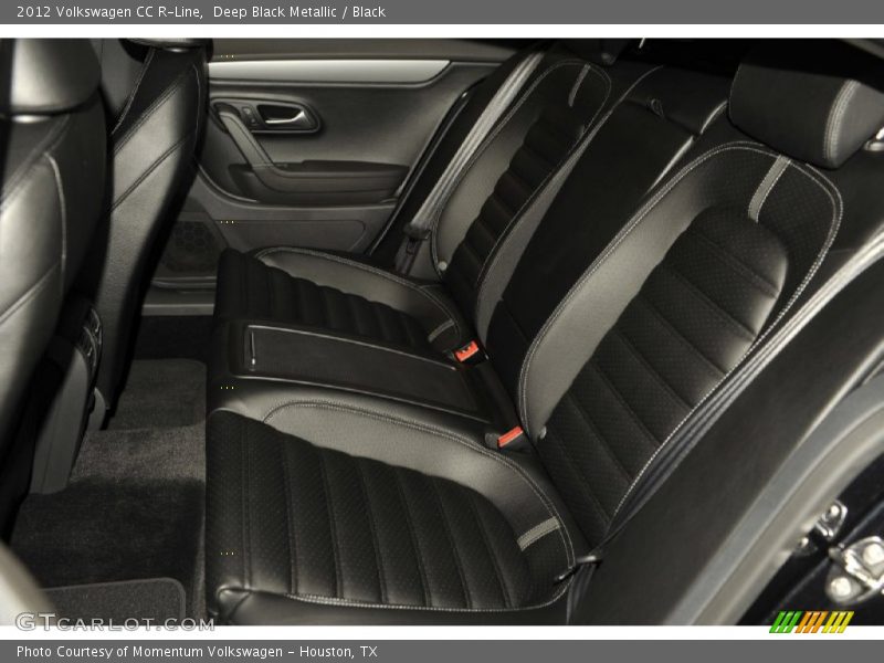 Deep Black Metallic / Black 2012 Volkswagen CC R-Line