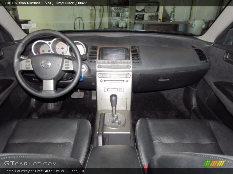 Onyx Black / Black 2004 Nissan Maxima 3.5 SE