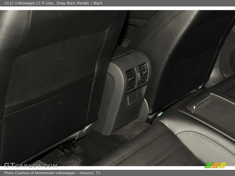 Deep Black Metallic / Black 2012 Volkswagen CC R-Line