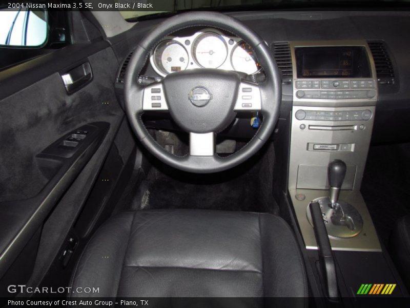 Onyx Black / Black 2004 Nissan Maxima 3.5 SE