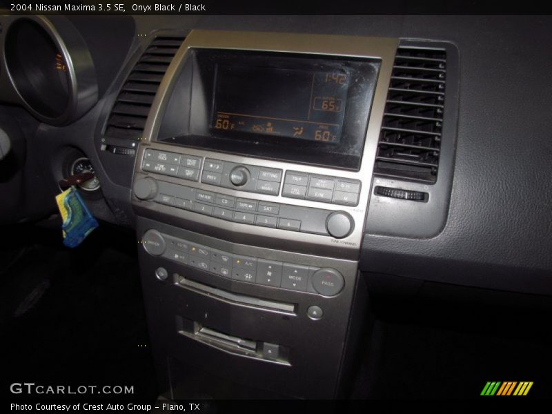 Onyx Black / Black 2004 Nissan Maxima 3.5 SE