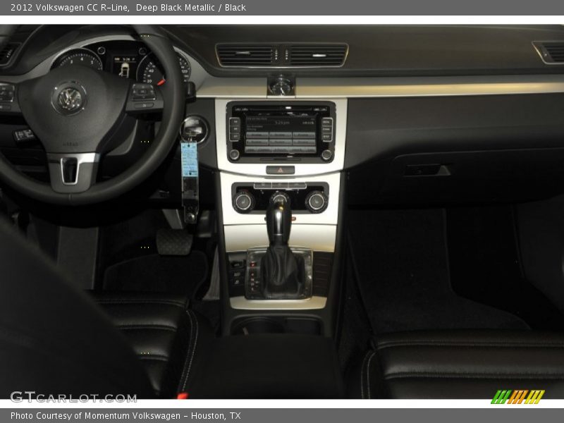 Deep Black Metallic / Black 2012 Volkswagen CC R-Line