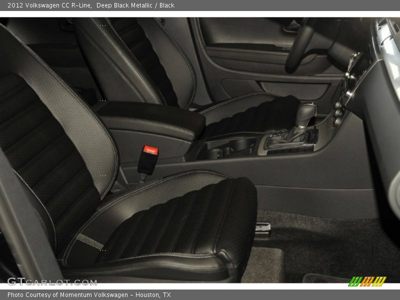 Deep Black Metallic / Black 2012 Volkswagen CC R-Line