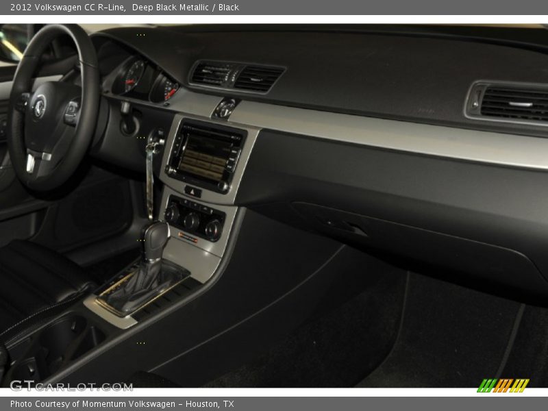 Deep Black Metallic / Black 2012 Volkswagen CC R-Line