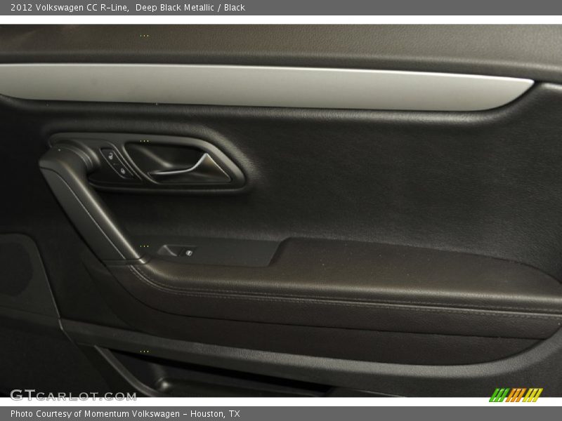 Deep Black Metallic / Black 2012 Volkswagen CC R-Line