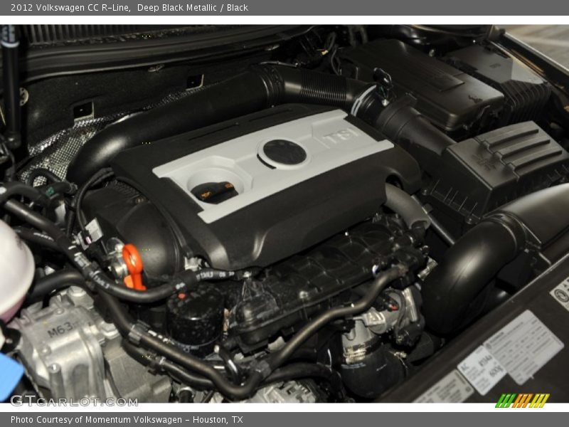 Deep Black Metallic / Black 2012 Volkswagen CC R-Line