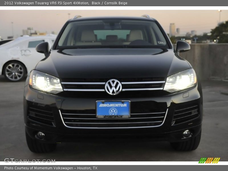 Black / Cornsilk Beige 2012 Volkswagen Touareg VR6 FSI Sport 4XMotion