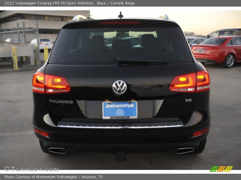 Black / Cornsilk Beige 2012 Volkswagen Touareg VR6 FSI Sport 4XMotion