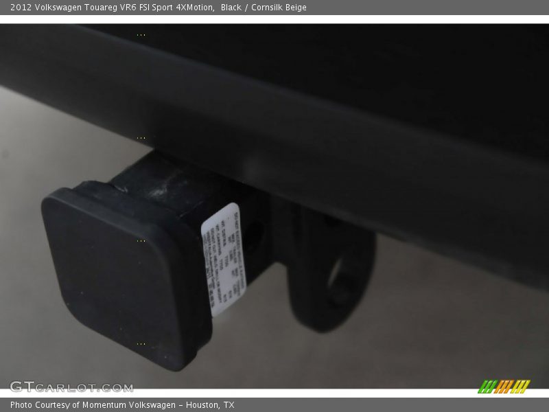 Black / Cornsilk Beige 2012 Volkswagen Touareg VR6 FSI Sport 4XMotion